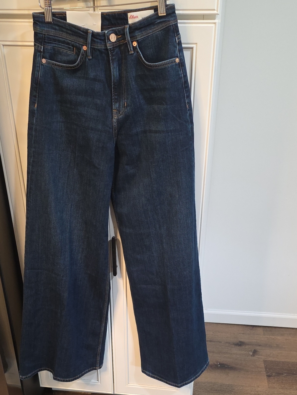 S. Oliver Suri Super Wide Leg High Rise Jeans NWT
